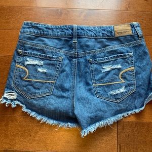 American Eagle denim shorts high waisted